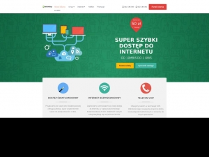 Internet światłowodowy wykorzystywany w Lesznowoli